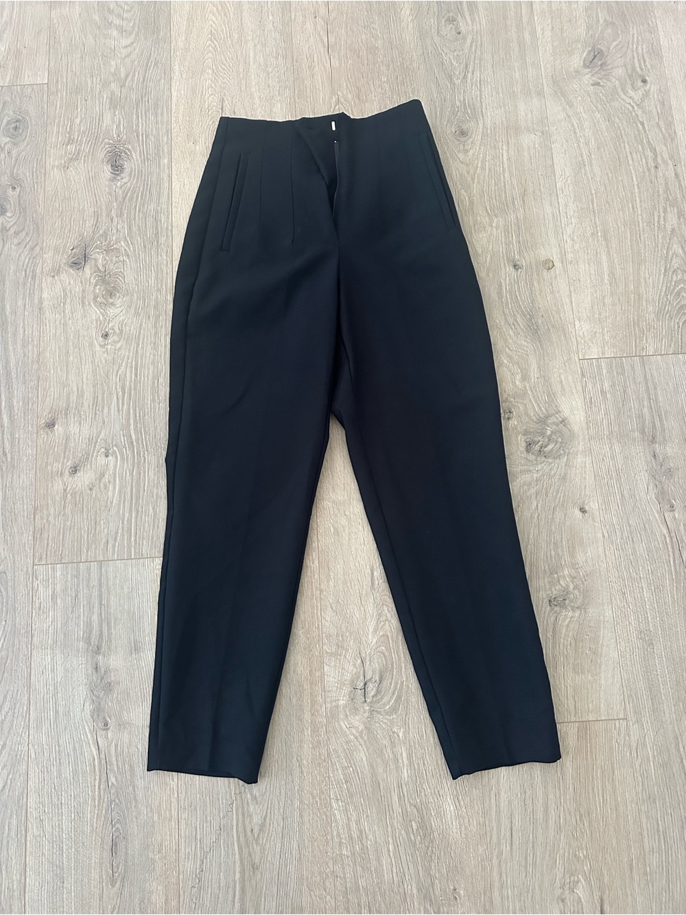 Zara Black Slim Dress Trousers - Picture 2 of 6